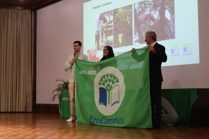 Campus ESAC/ISCAC distinguido com o galardão EcoCampus