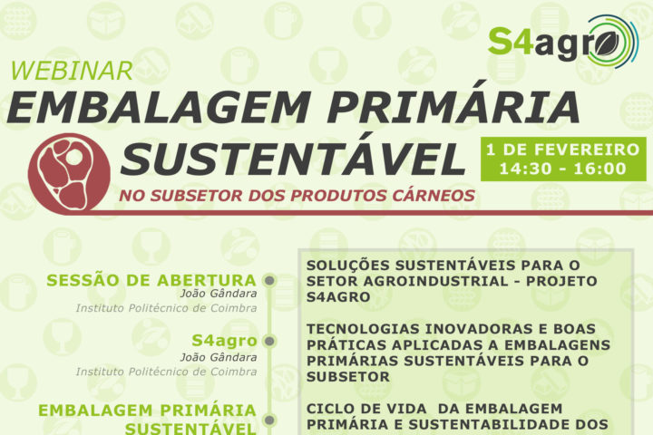 Webinar “Embalagens Primárias Sustentáveis para o Subsetor dos Produtos Cárneos”
