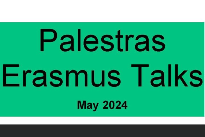 Palestras Erasmus Talks | maio 2024