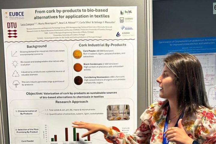 Investigadora colaboradora do CERNAS participa em conferência europeia sobre biomassa